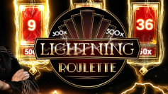 Lightning Roulette live sur Spin Dynasty Casino